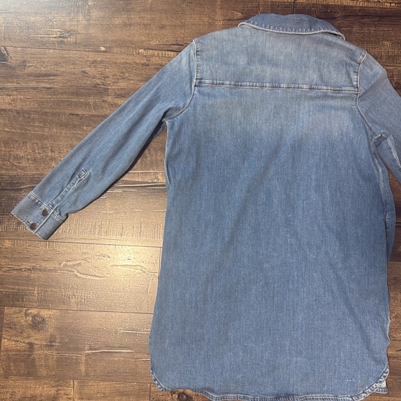 Women’s Oversized Calvin Klein Jean Jacket Size XL - Picture 6 of 8